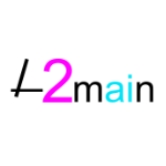 Logo L2main, identité visuelle créée par Simplcom L’agence