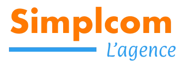 logo de Simplcom l'Agence de communication
