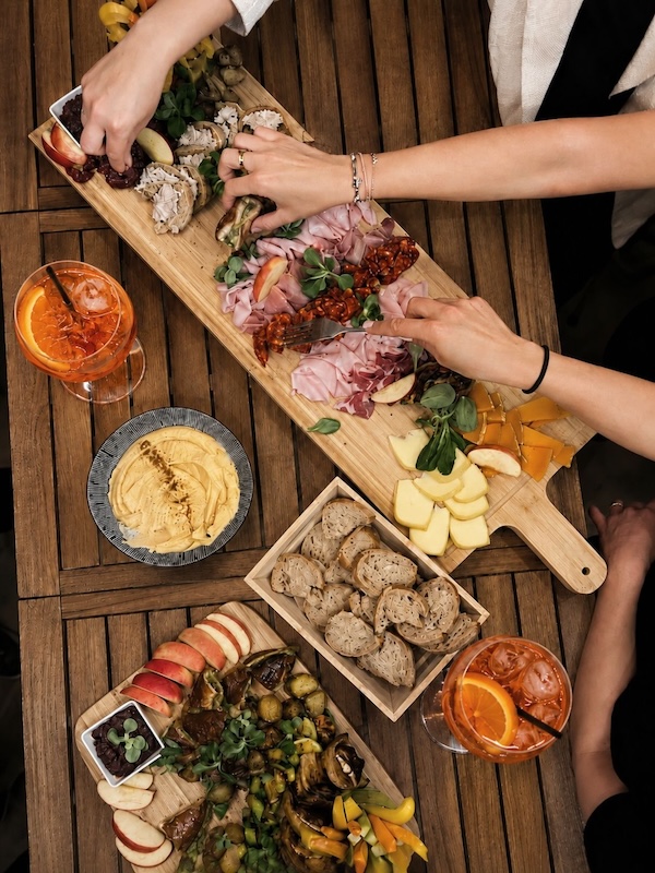 Planche apéro pour la soirée Entrepreneurs à la Fourmilière d'Antibes